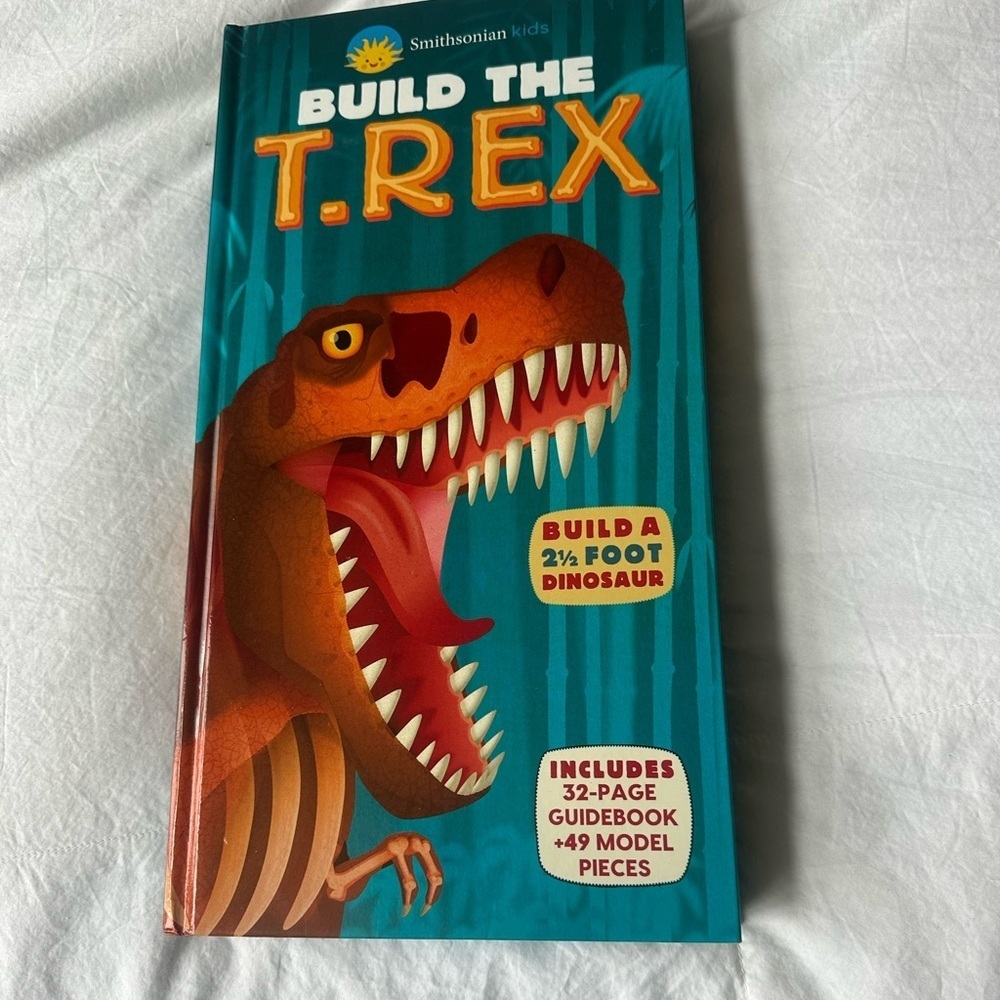 Smithsonian Kids Build the T. Rex book and puzzle
